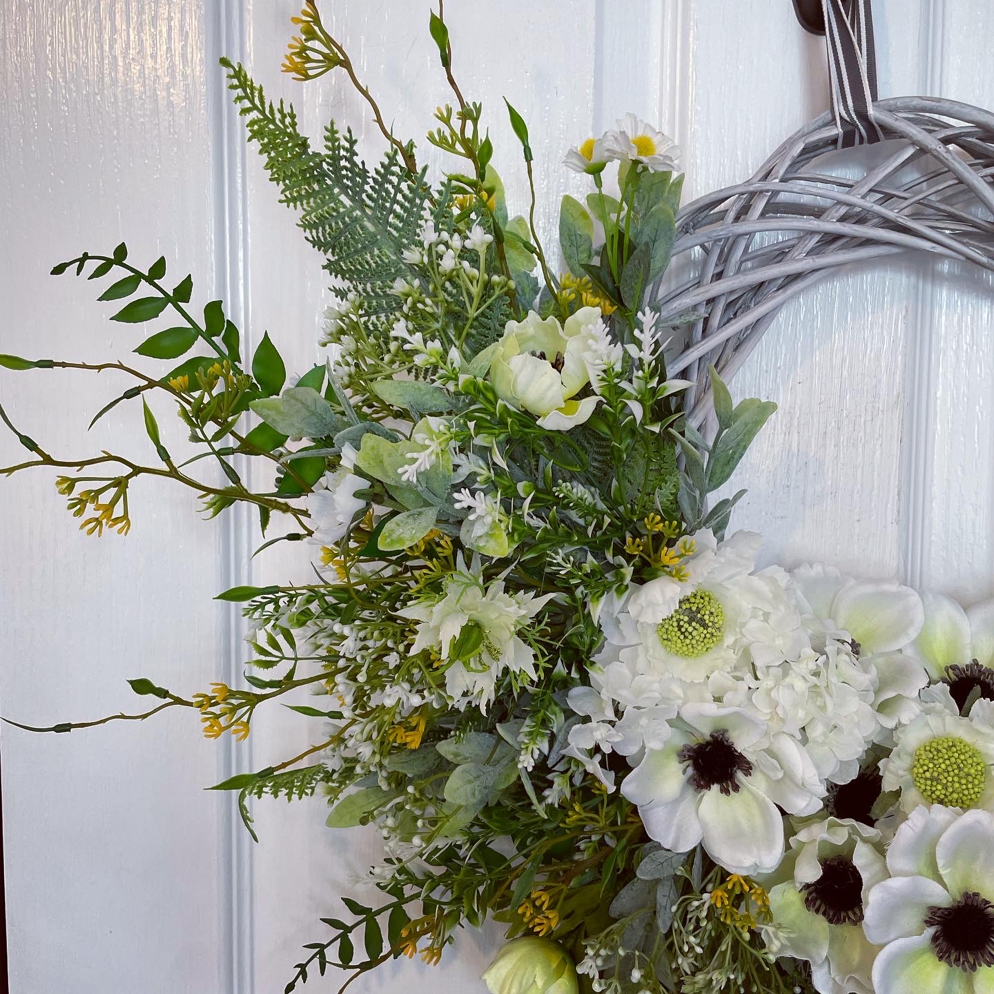 Floral Wreath - Anemone and Amaranthus - House of Marley Grey